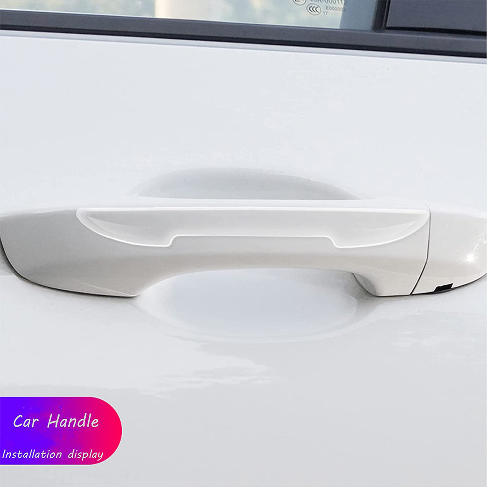 4pcs Universal Transparent Car Door Anti-Collision Strips Protection Sticker