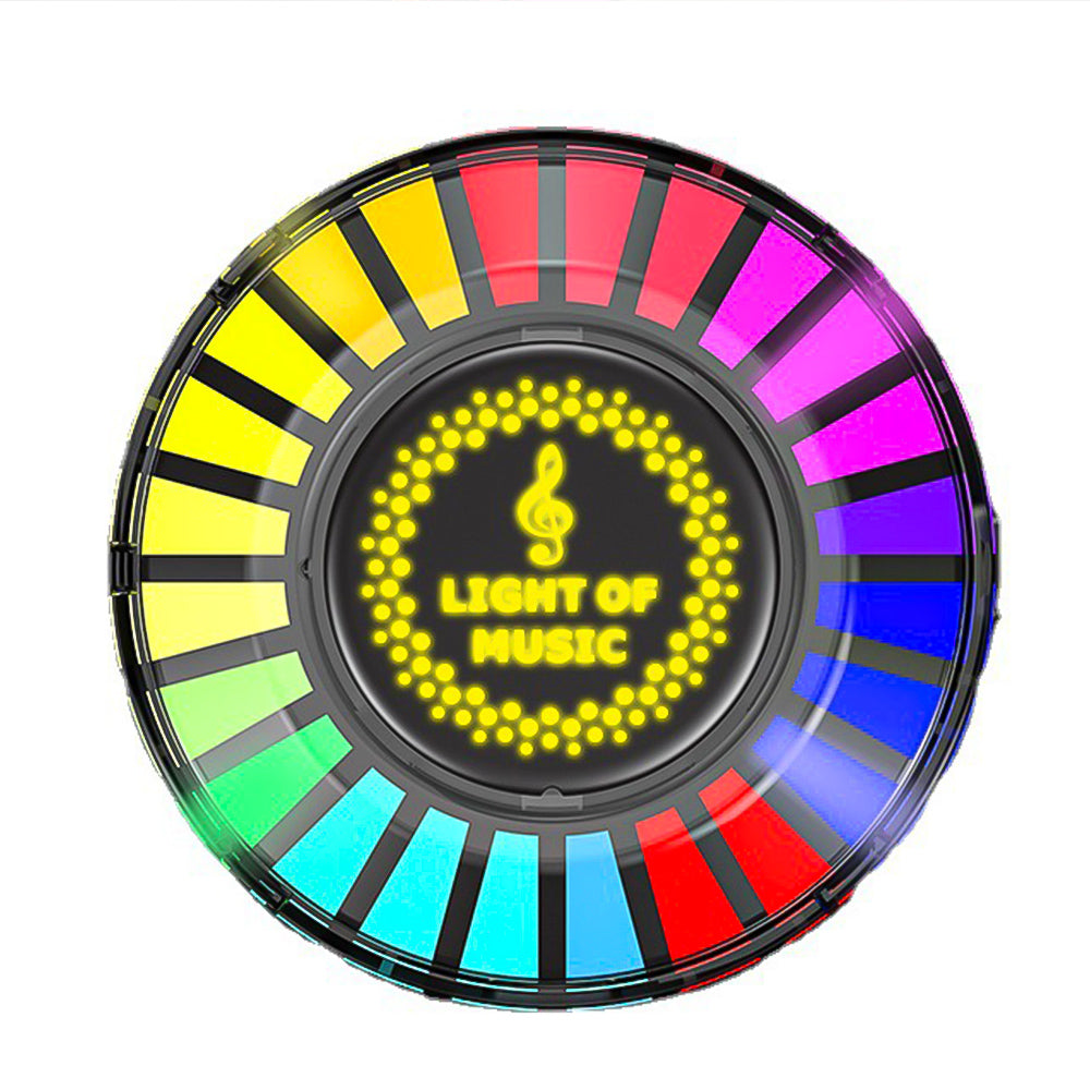 Auto RGB Neon El Interior Lights Music Rhythm Flash Lamp Sticker