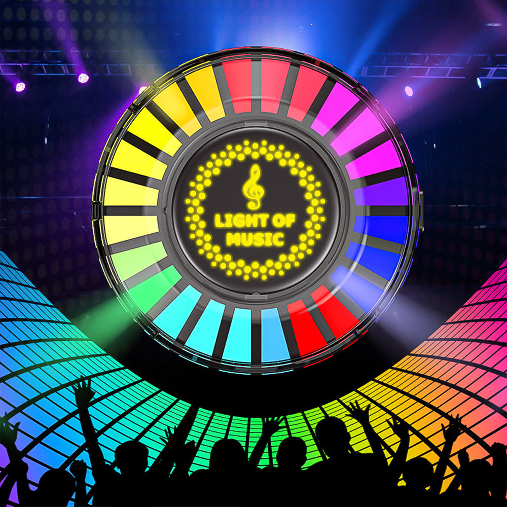 Auto RGB Neon El Interior Lights Music Rhythm Flash Lamp Sticker