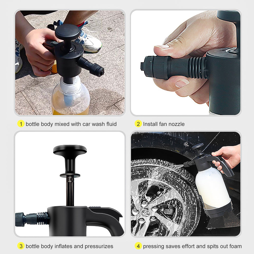 Foam Cannon Sprayer - Wide Mouth Design