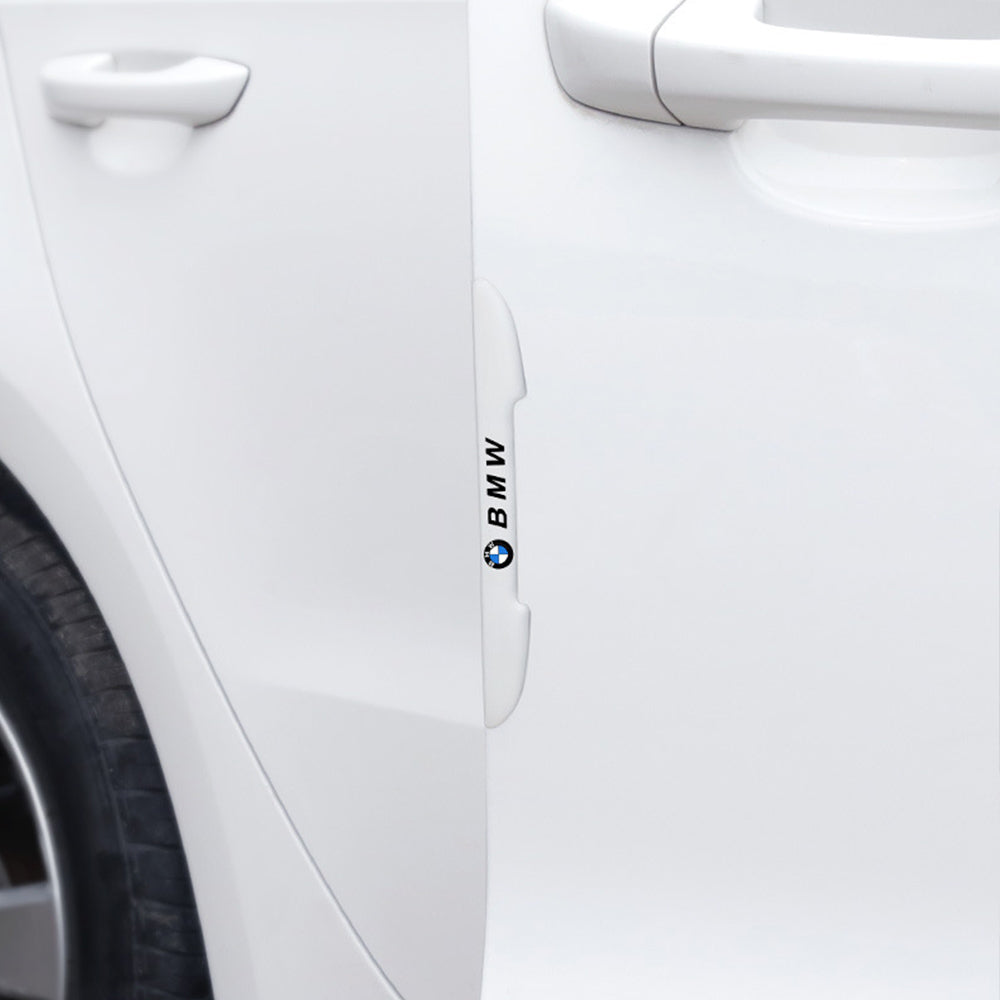 4pcs Universal Transparent Car Door Anti-Collision Strips Protection Sticker