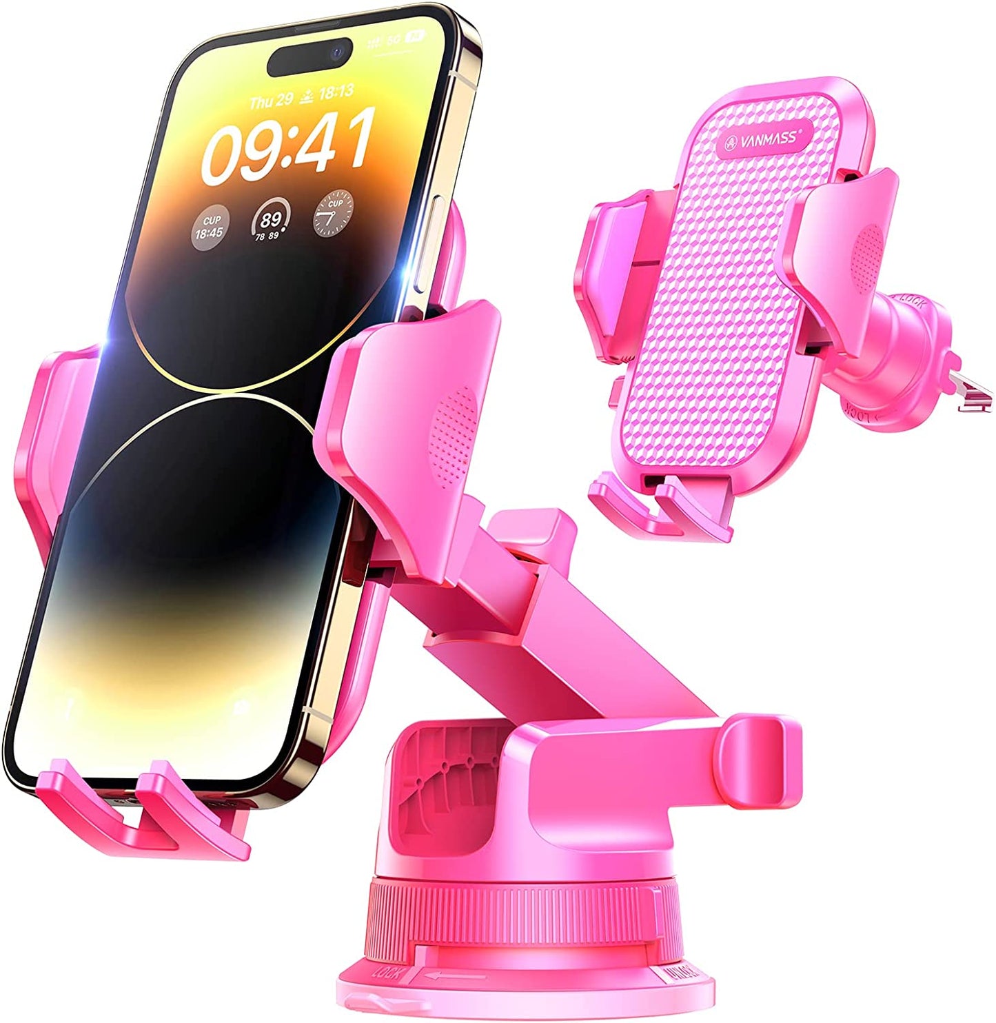 Cell Phone Holder Car Dash Windshield Air Vent Stand