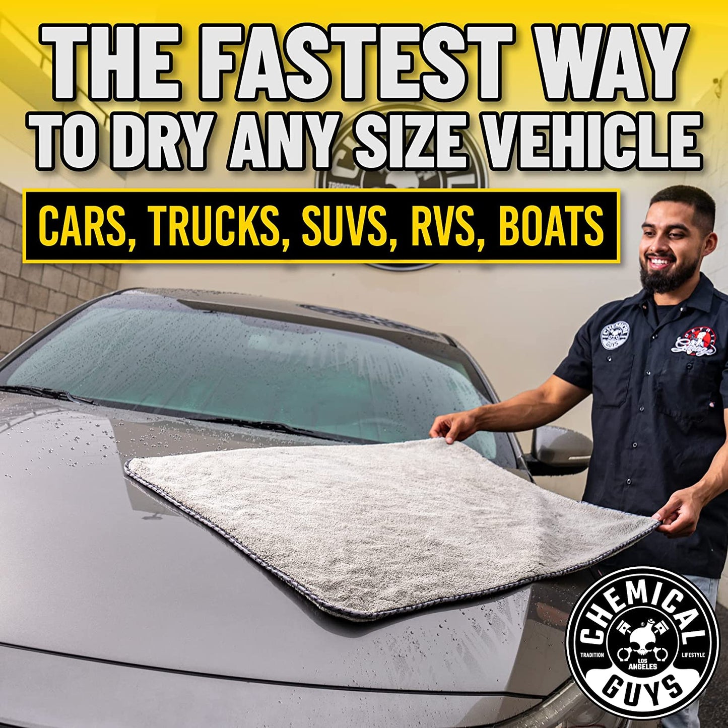 Microfiber Car Dryer Towel (36" x 25")
