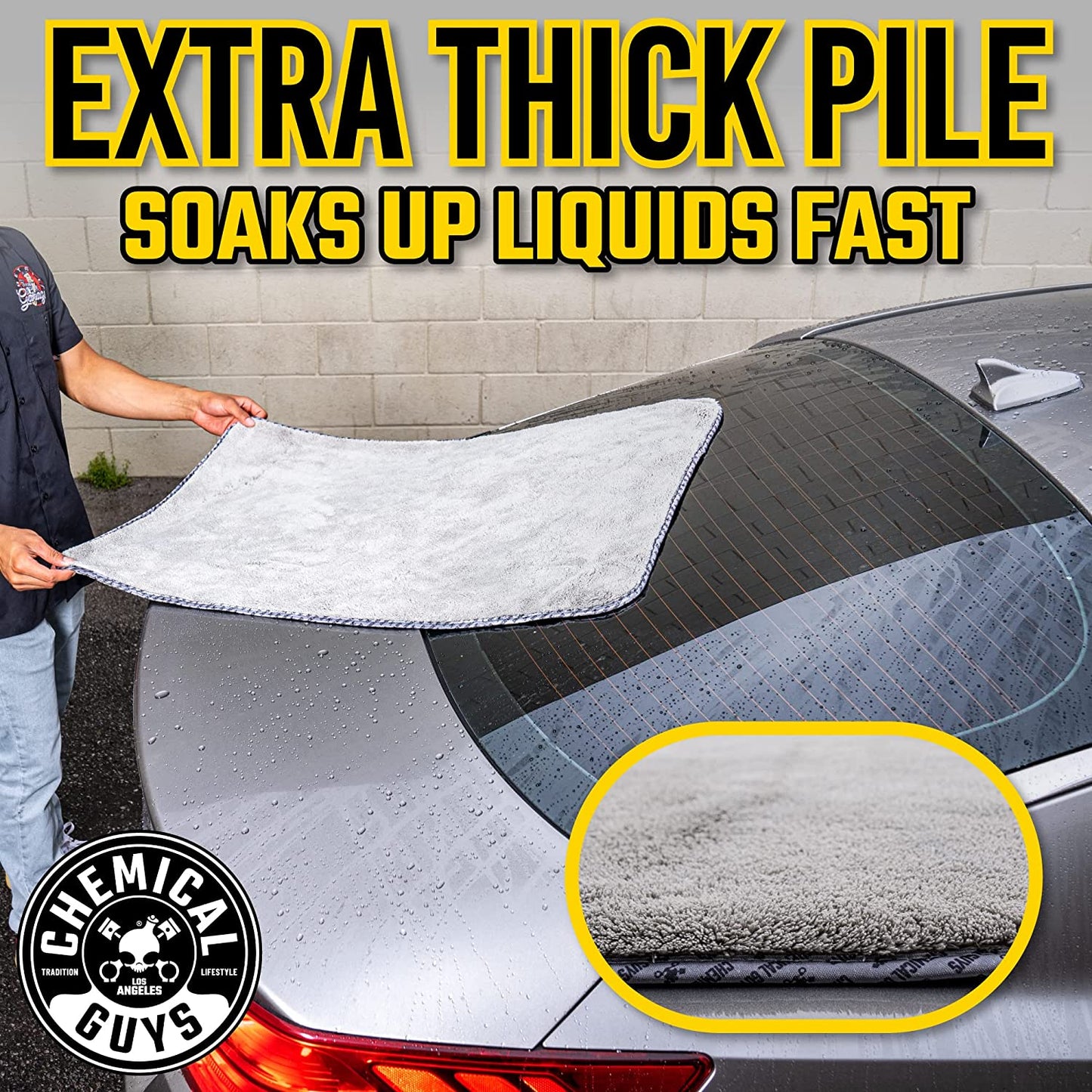 Microfiber Car Dryer Towel (36" x 25")